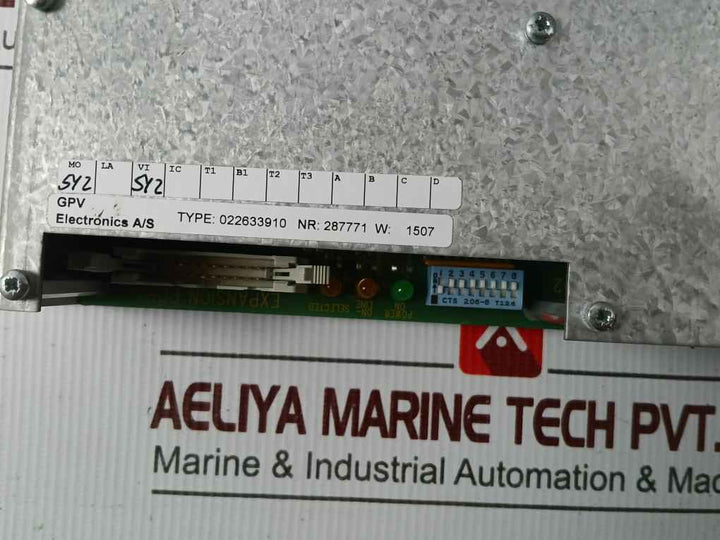 Gpv 022633910 Stalectronic 700 Expansion Board Di/Do 24V Ac