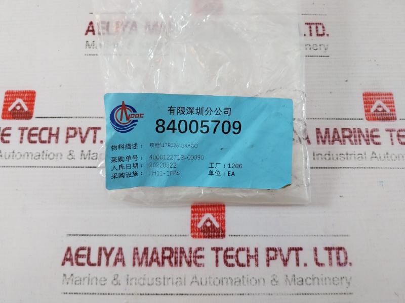 Graco 17r025 Nozzle For 1/2 In Blast Hose Sst, 3/4 Npsm