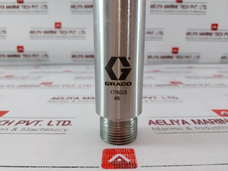 Graco 17r025 Nozzle For 1/2 In Blast Hose Sst, 3/4 Npsm