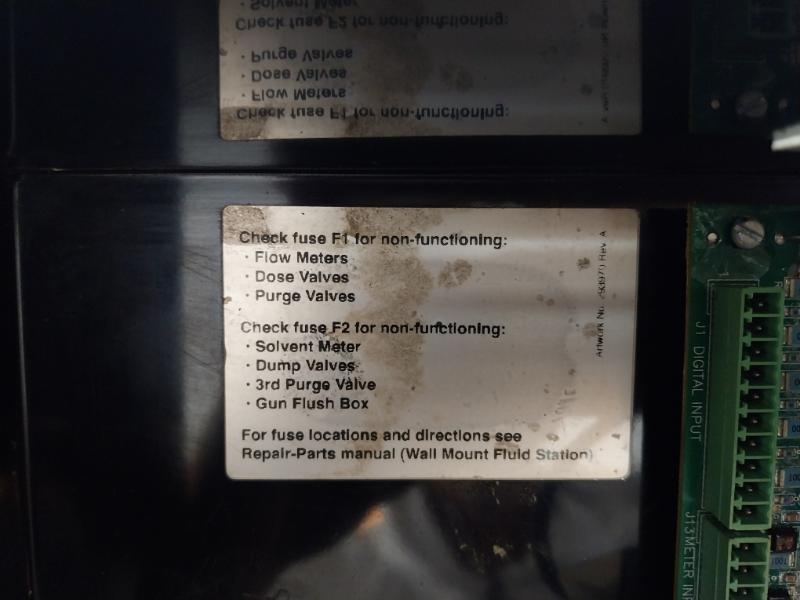 Graco Md1422 Electronic Proportioner Fluid Panel Promix 2Ks Rev E 94V-0 Ser D14A