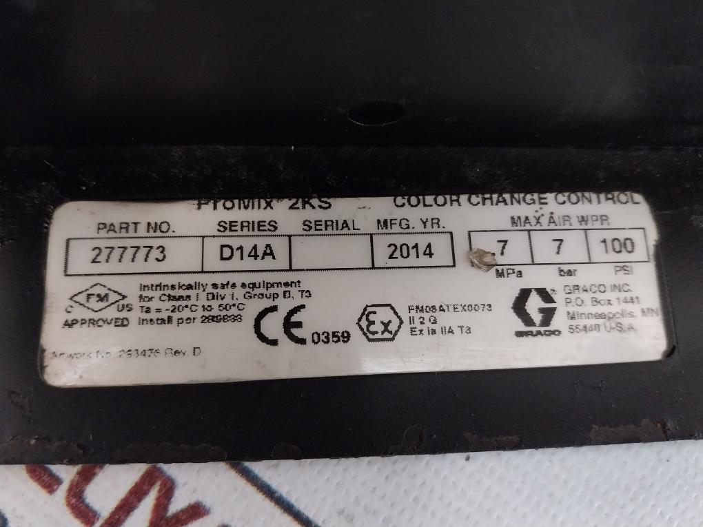 Graco Promix 2ks Electronic Proportioner