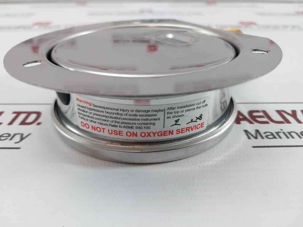 Grainger -30 Inhg To 160 Psi Pressure Gauge -76 Cmhg To 11 Bar