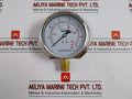 Grainger 0-100 Psi Oil Filled Pressure Gauge 0-7 Bar 100Mm
