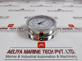 Grainger 0-100 Psi Oil Filled Pressure Gauge 0-7 Bar 100Mm