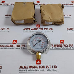 Grainger 0-350 Psi Pressure Gauge 1/2Bspt 100Mm 0-25 Bar/Psi