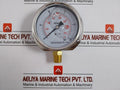 Grainger 0-350 Psi Pressure Gauge 1/2Bspt 100Mm 0-25 Bar/Psi