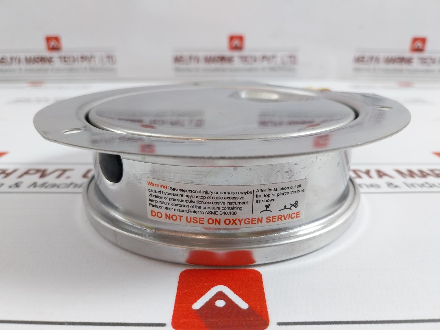 Grainger 0-350 Psi Pressure Gauge 1/2Bspt 100Mm 0-25 Bar/Psi