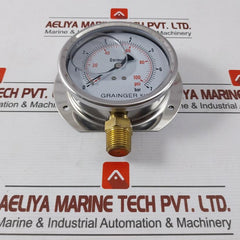 Grainger 0-7 Bar Pressure Gauge 0-100 Psi