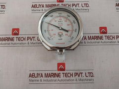 Grainger En 837-3 Diaphragm Pressure Gauge -100 To 300Millibar -1000 To 3000Mmwc