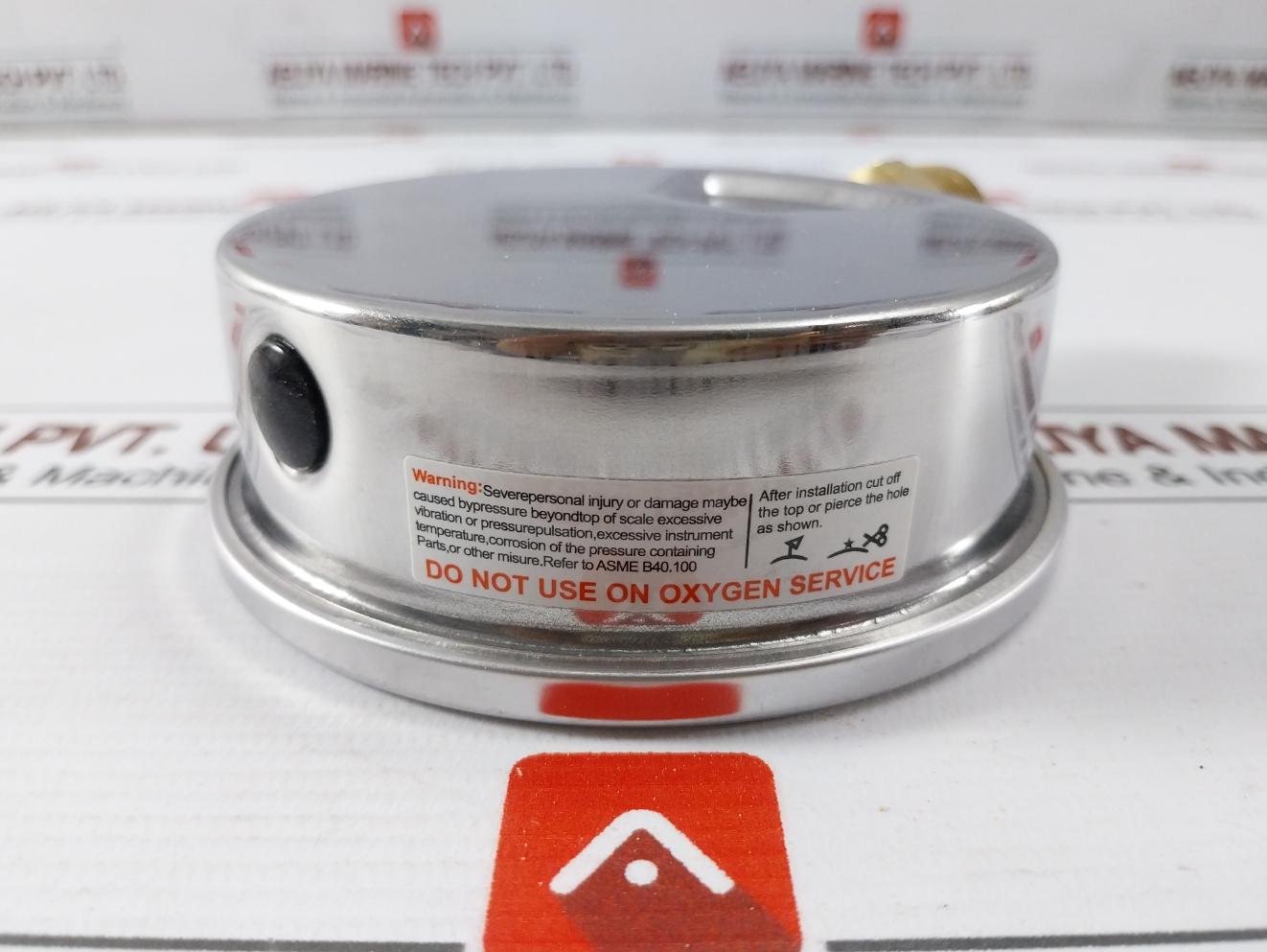 Grainger Inhg -30 To 30 Psi Pressure Gauge 1 To 2 Bar