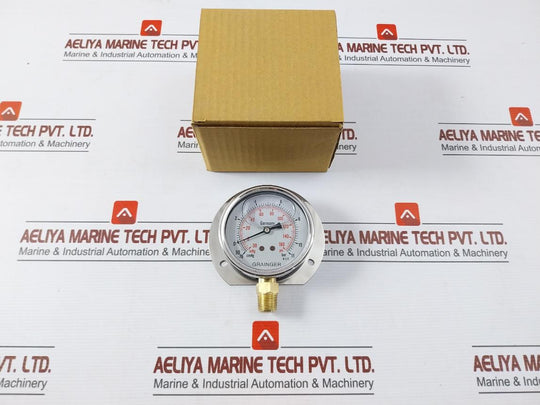 Grainger Inhg 30-160 Psi Pressure Gauge