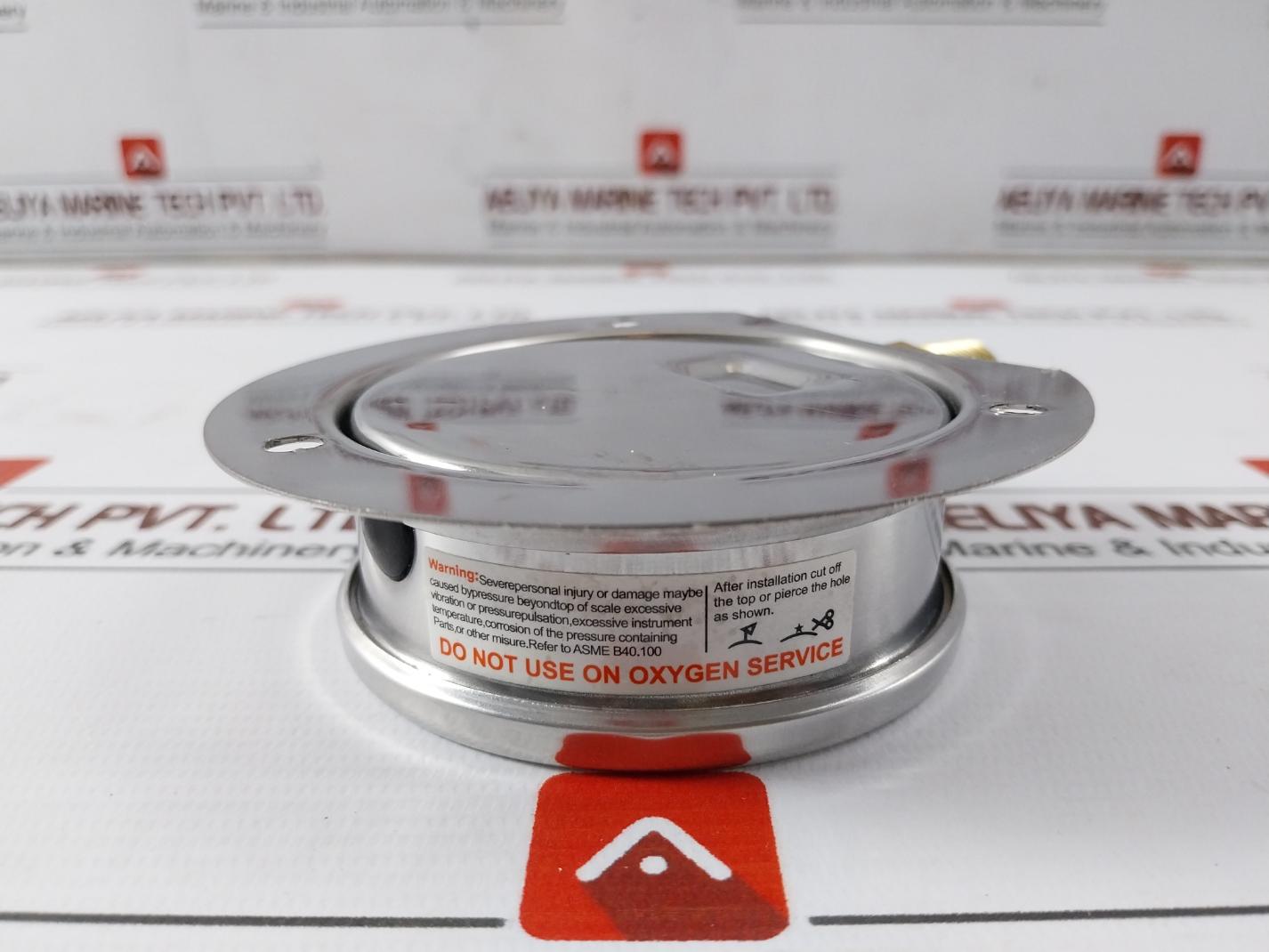 Grainger Inhg 30-160 Psi Pressure Gauge