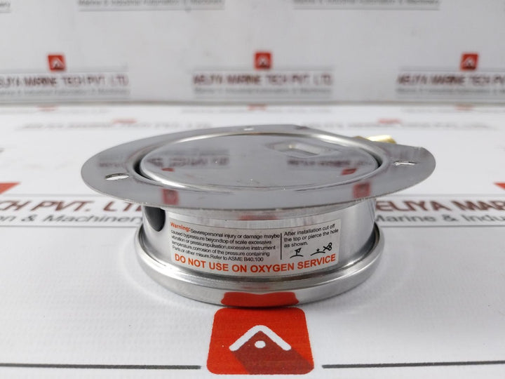 Grainger Inhg 30-160 Psi Pressure Gauge