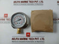Grainger Kl.1.6 Pressure Gauge -76-11 Bar/Psi L/F