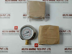 Grainger Kl.1.6 Pressure Gauge -76-11 Bar/Psi L/F