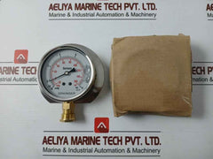 Grainger Kl.1.6 Pressure Gauge -76-11 Bar/Psi L/F