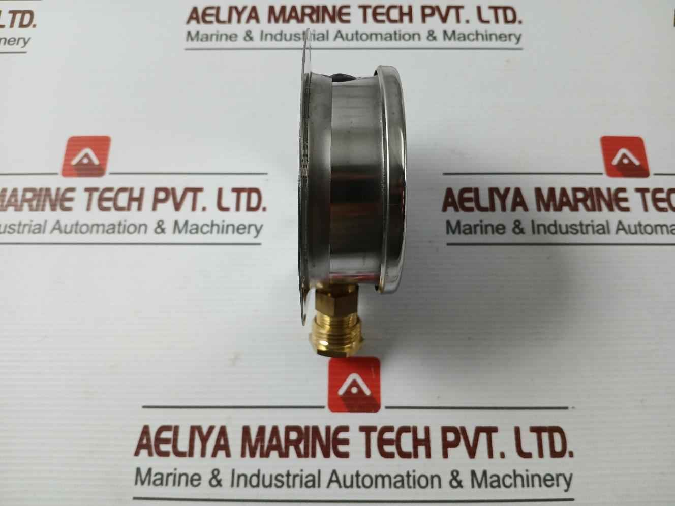 Grainger Kl.1.6 Pressure Gauge -76-11 Bar/Psi L/F