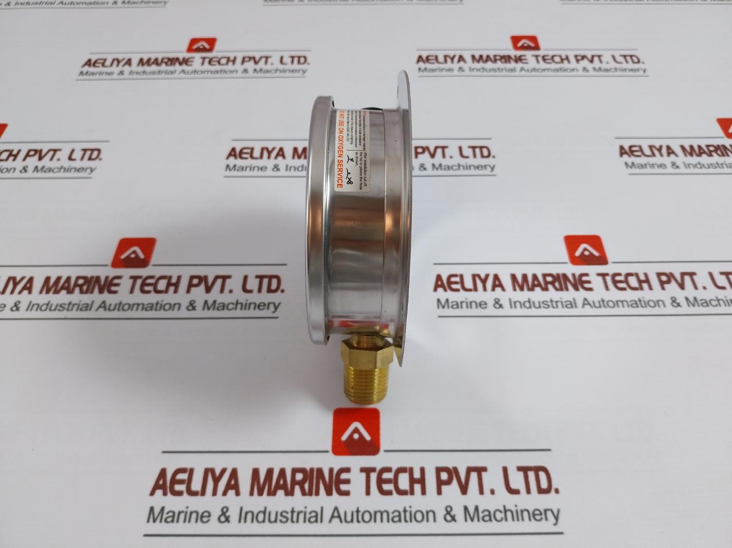 Grainger Kl.1.6 Pressure Gauge 0-230 Psi/0-16 Bar