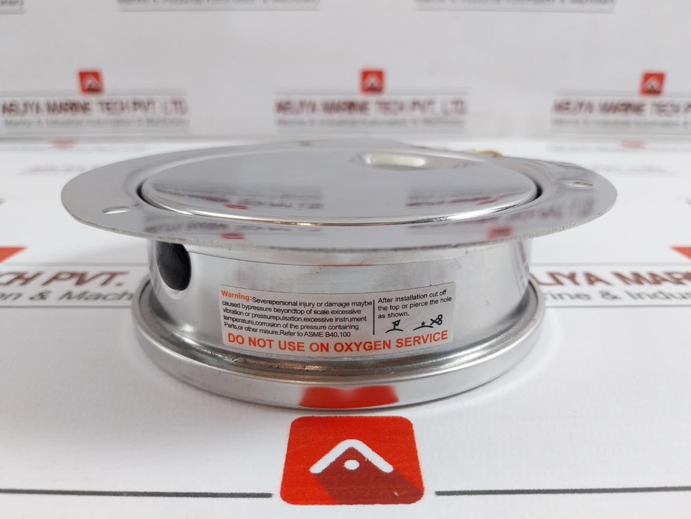 Grainger Kl.1.6 Pressure Gauge 0-230 Psi/0-16 Bar