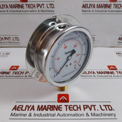 Grainger Kl.1.6 Pressure Gauge 0-230 Psi/0-16 Bar