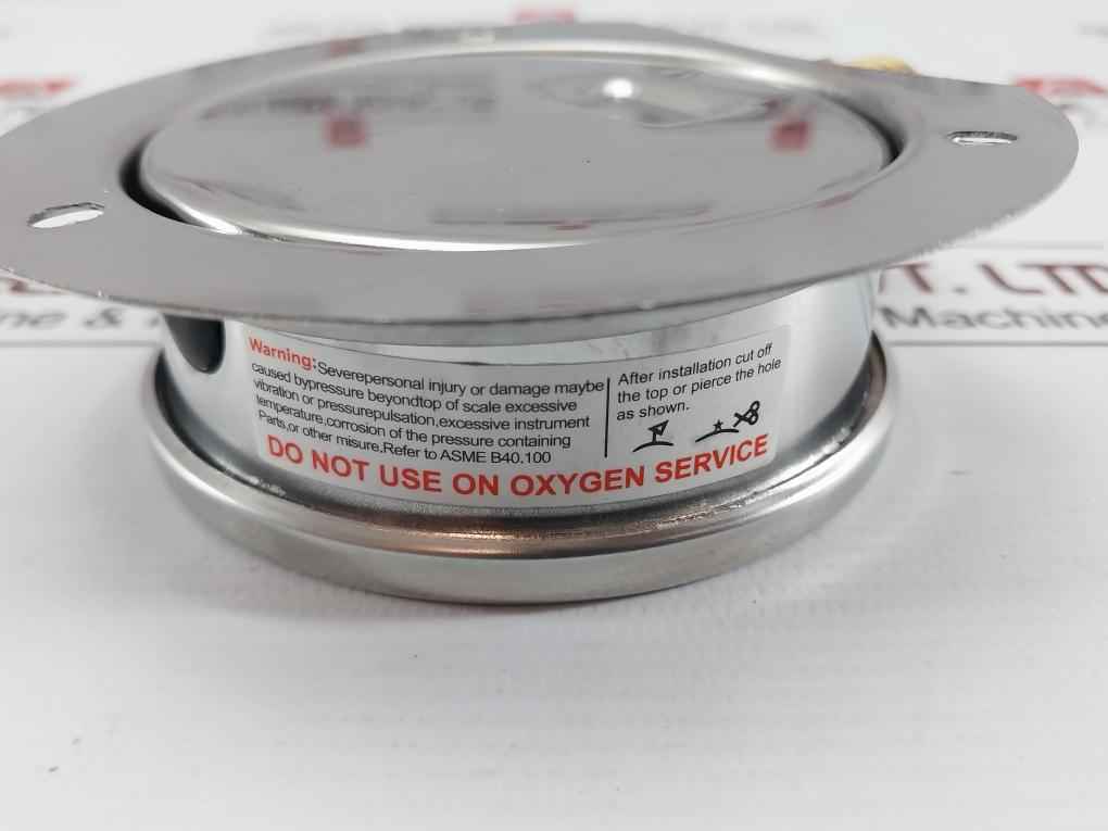 Grainger Pressure Gauge -30 Inhg To 160 Psi