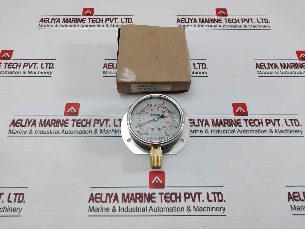 Grainger Pressure Gauge -30 Inhg To 160 Psi