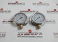 Grainger Pressure Gauge 0-100 Psi/0-7 Bar