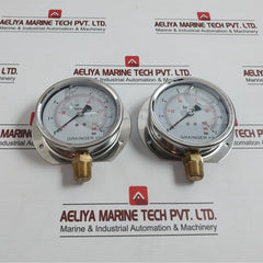 Grainger Pressure Gauge 0-100 Psi/0-7 Bar