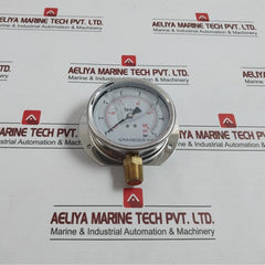 Grainger Pressure Gauge 0-100 Psi/0-7 Bar