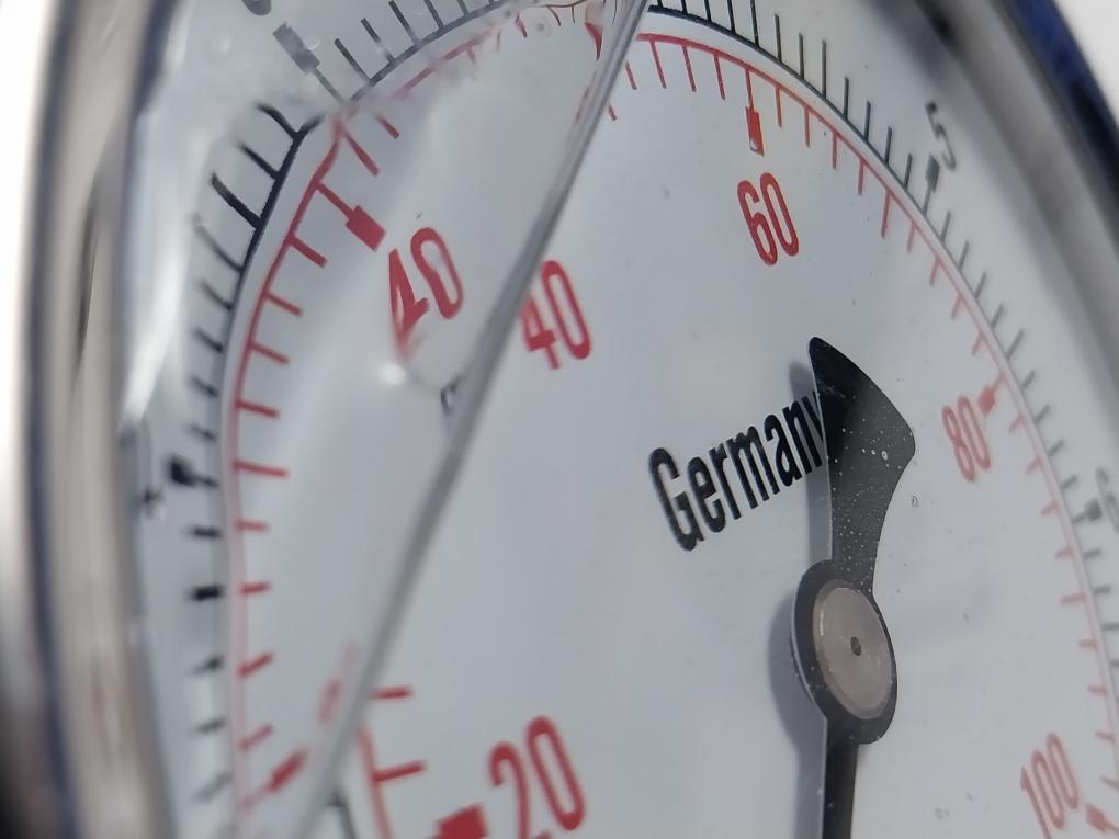 Grainger Pressure Gauge 0-100 Psi/0-7 Bar