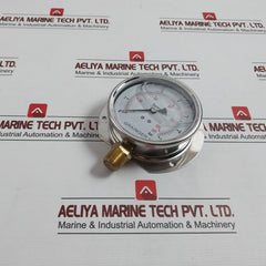 Grainger Pressure Gauge 0-100 Psi/0-7 Bar