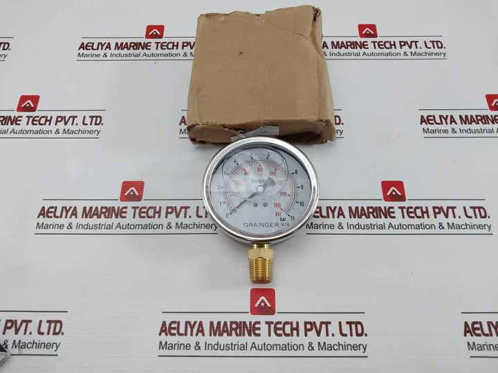 Grainger Pressure Gauge 0-160 Psi