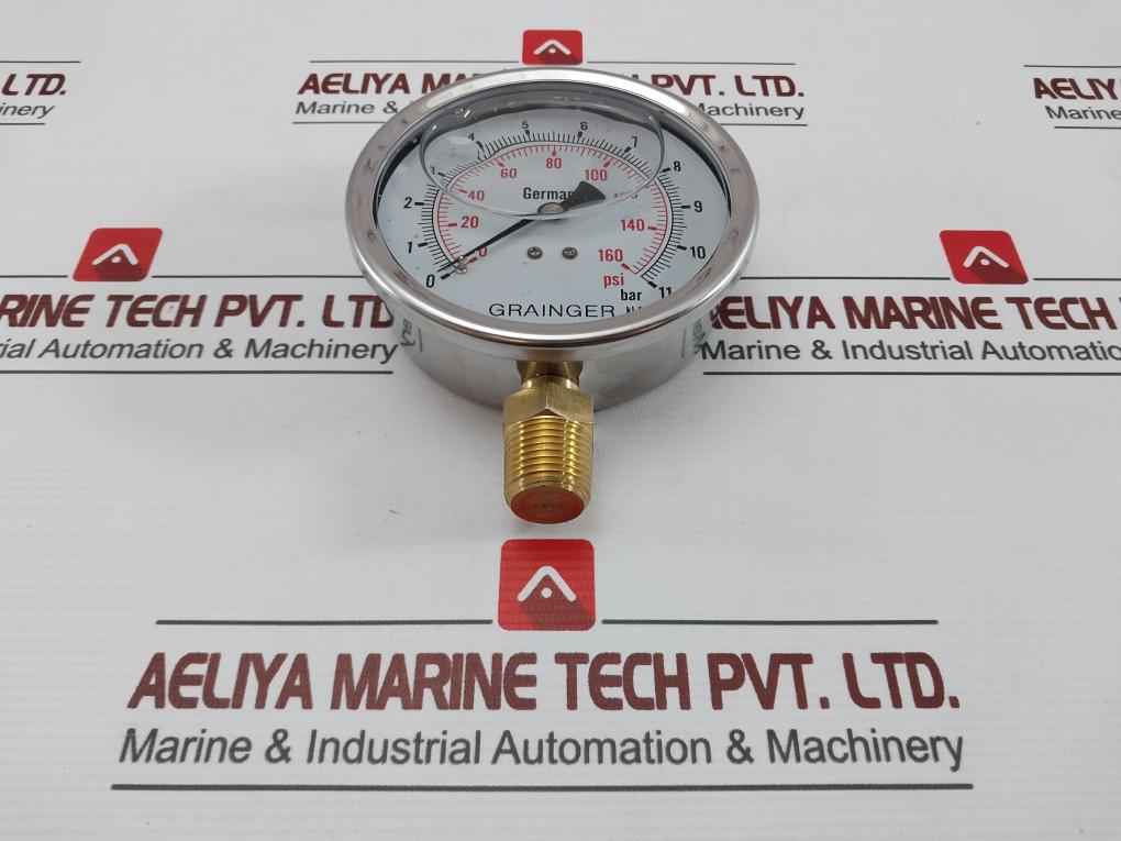 Grainger Pressure Gauge 0-160 Psi