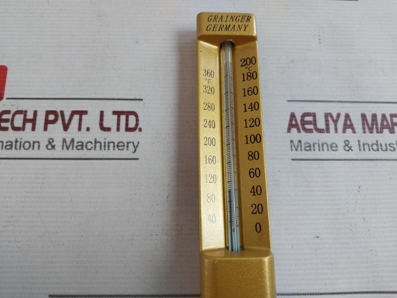 Grainger Straight Thermometer 0-200°C 150 × 63Mm
