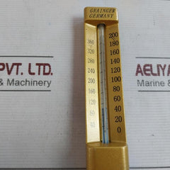 Grainger Straight Thermometer 0-200°C 150 × 63Mm