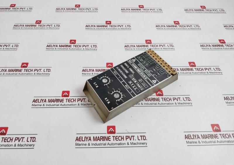 Grandi Motori Rt2/2S Tachometer Relay 24V.C.C. 600R.P.M.-1 Ma F.S. 46-150 Rpm