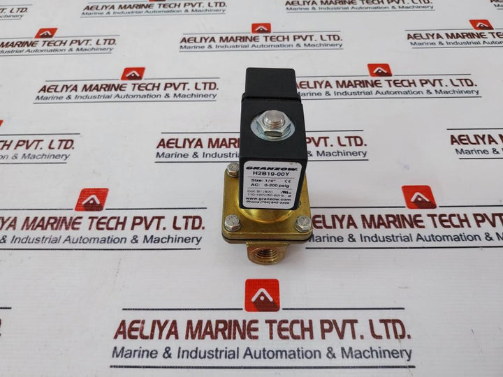 Granzow H2B19-00Y 2-way Direct Lift Solenoid Valve 1/4”