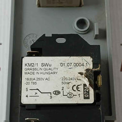 Grasslin Km2/1 Swu Mechanical In-wall Timer Switch 220-240V Ac 50Hz 01.07.0004 1