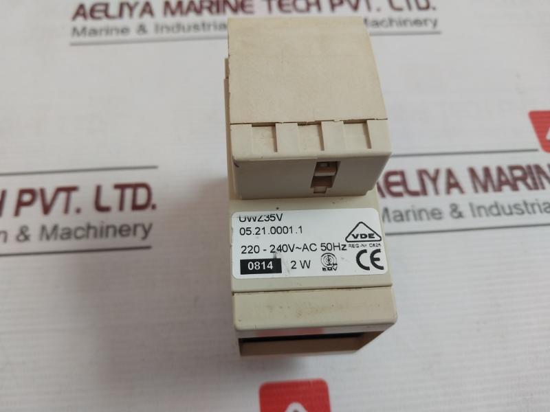 Grasslin Uwz35V Hour Meter 05.21.0001.1 220-240V Ac 50Hz 2W