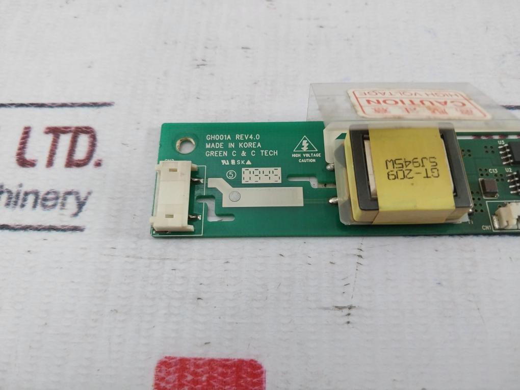 Green C &C Tech Gh001A Rev.4.0 High-voltage Inverter Board Pcb