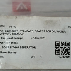 Green Marine 0-100 Psi