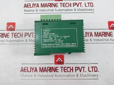 Green Microelectronics Tmr-161 Star/Delta Digital Timer 0 To 6 Sec 0 To 60 Sec