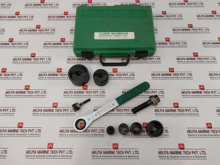 Greenlee 7238Sb Slug Buster Knockout Punch Kit W/ Wrench Driver