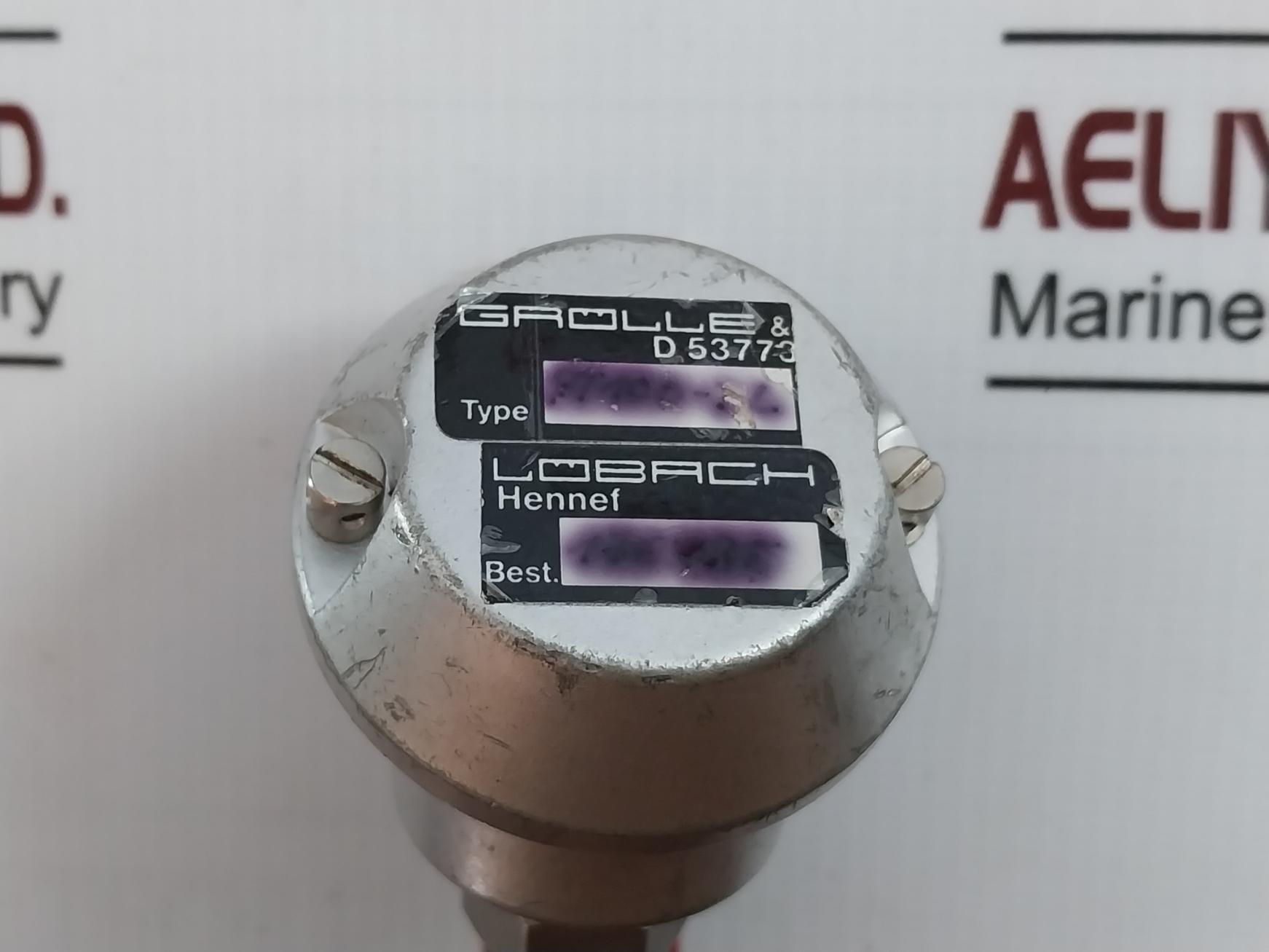 Grolle & Lobach Pt100-3L Temperature Sensor 220-mm