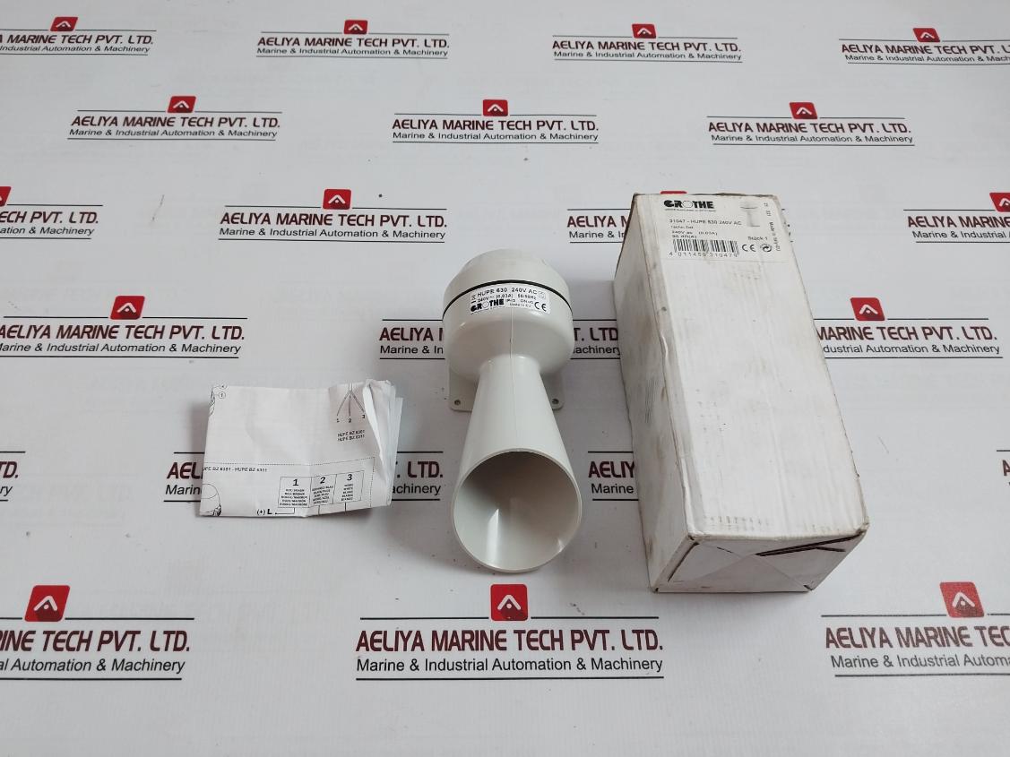 Grothe Hupe 630 Signal Horn 240V Ac 50/60Hz 240V- Ip43