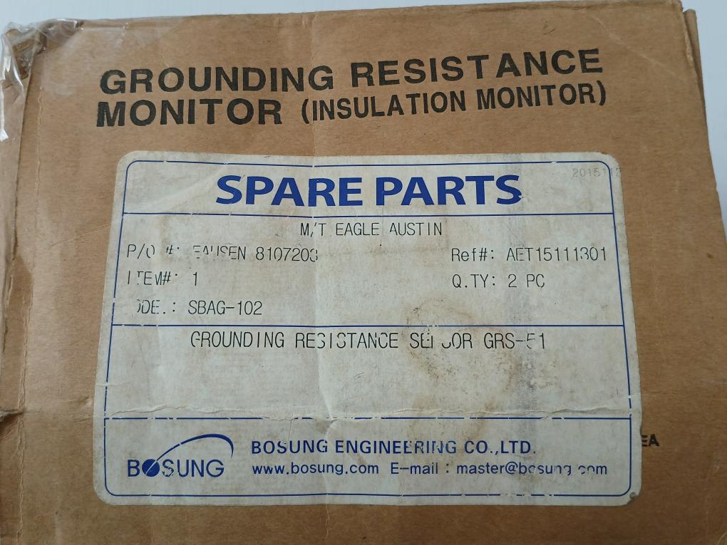 Grounding Resistance Monitor Sbag-102 Luxco Ac 110V 50/60Hz 5Va
