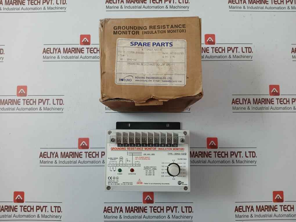 Grounding Resistance Monitor Sbag-102 Luxco Ac 110V 50/60Hz 5Va