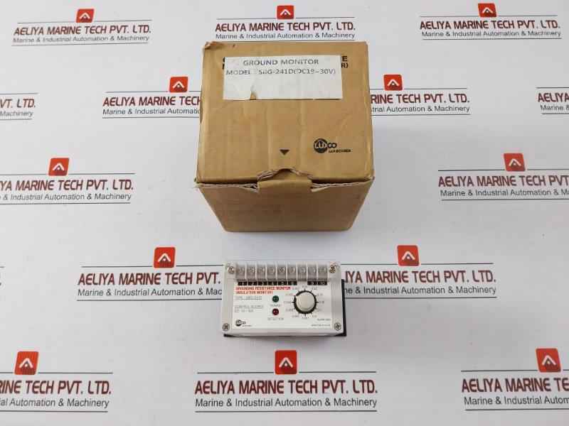 Grounding Resistance Monitor Sbg-241D Luxco Dc 19-30V