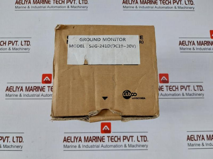 Grounding Resistance Monitor Sbg-241D Luxco Dc 19-30V