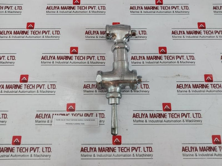 Grow K1304 Urinal Flush Valve Toilet Meter Valve Hand Pressing Manual Flow